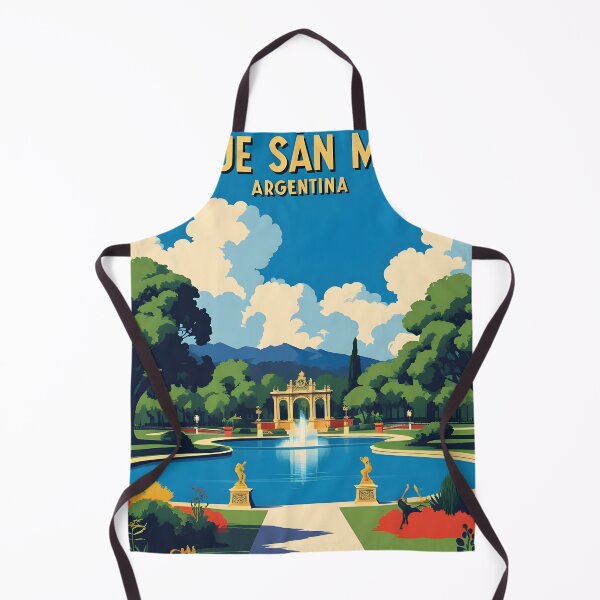 Item preview, Parque San Martin Argentina Vintage Travel Tourism designed and sold by TravelersGems.