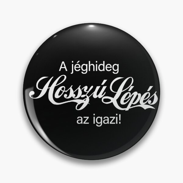 Item preview, A jéghideg hosszúlépés az igazi! vicces felirat, sötét háttérre designed and sold by StickyRama.