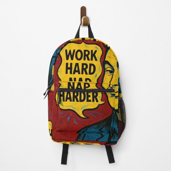 Item preview, Work hard, nap harder. designed and sold by Nat-Rio.