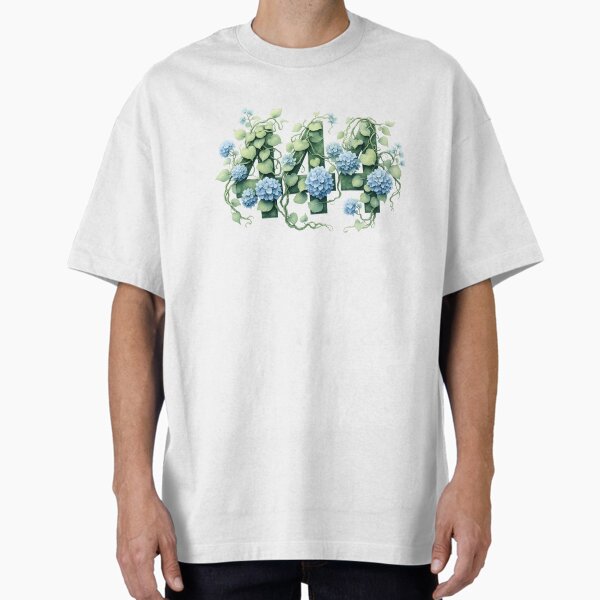 Item preview, Angel Number 444 – STRENGTH with Blue Hydrangeas designed and sold by SolaoLab.
