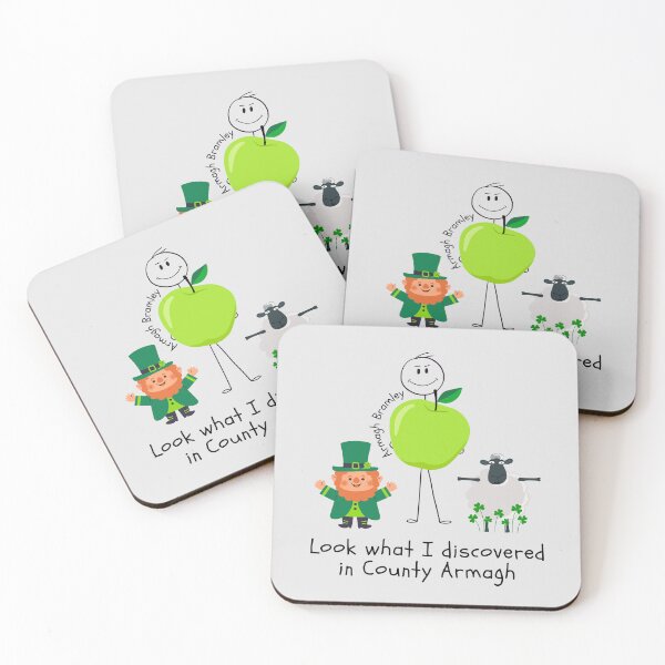 Item preview, Cartoon Look What I Discovered in County Armagh, Northern Ireland. designed and sold by MPC-Mince-Pies.