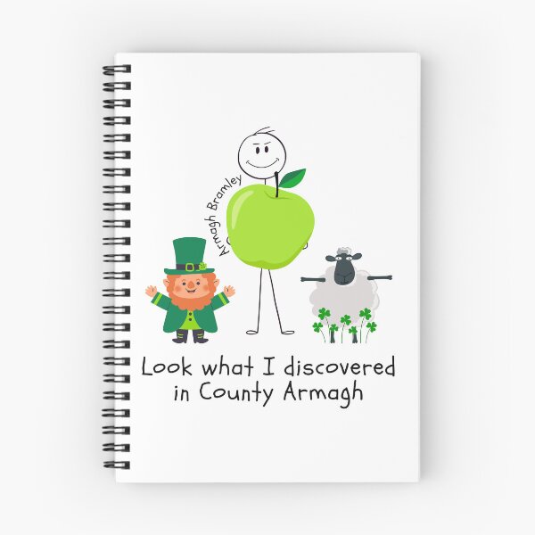 Item preview, Cartoon Look What I Discovered in County Armagh, Northern Ireland. designed and sold by MPC-Mince-Pies.