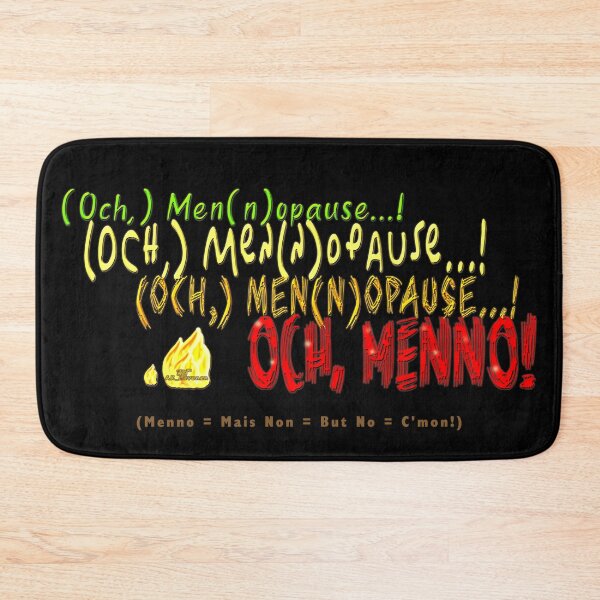 Item preview, Menopause Stages, Text with drawing designed and sold by AK-Hevonen.