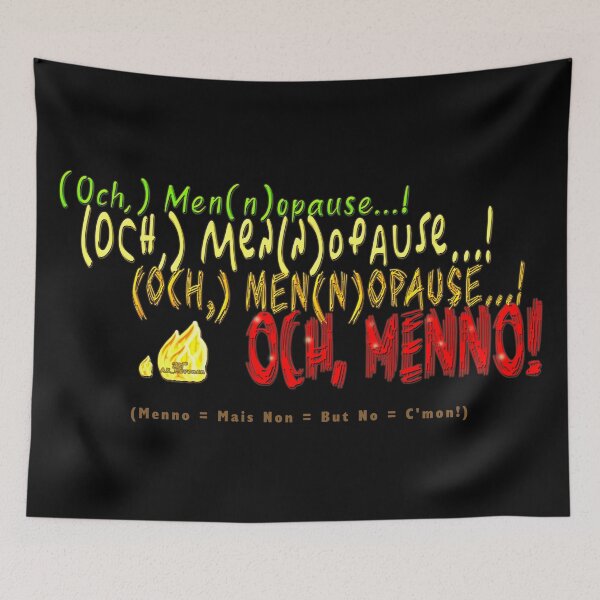 Item preview, Menopause Stages, Text with drawing designed and sold by AK-Hevonen.