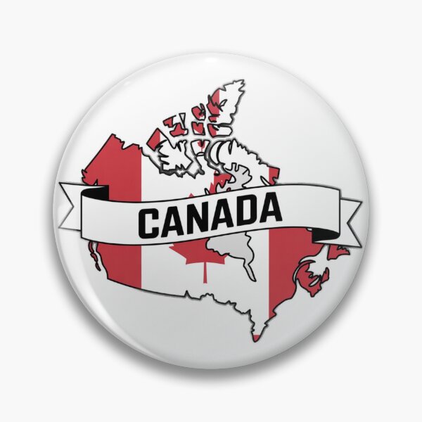Item preview, Canada Flag Map designed and sold by Paper Drip.