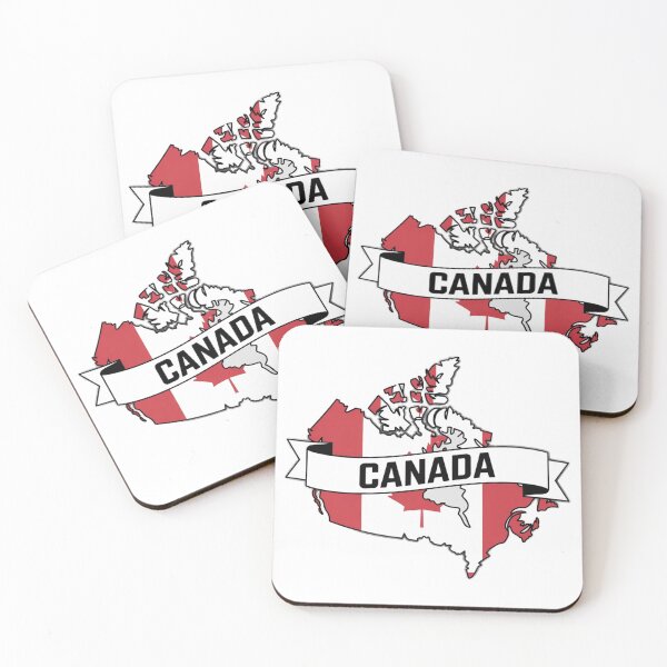 Item preview, Canada Flag Map designed and sold by Paper Drip.