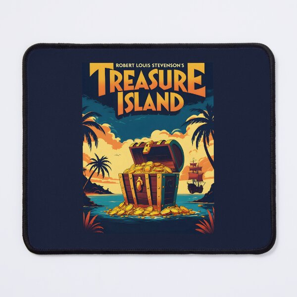Item preview, A Vintage Poster of Treasure Island - Robert Louis Stevenson designed and sold by GoodOldVintage.