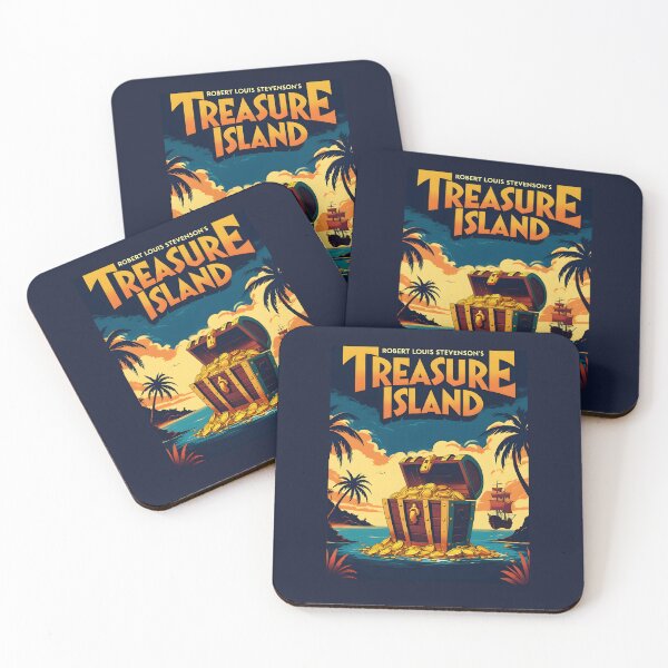 Item preview, A Vintage Poster of Treasure Island - Robert Louis Stevenson designed and sold by GoodOldVintage.