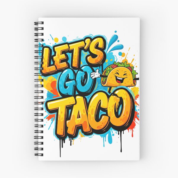 Item preview, Let’s Go Taco – Funny Mexican Food Pun designed and sold by j-2k.