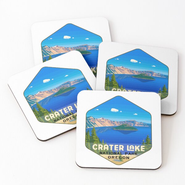 Item preview, Crater Lake National Park Oregon Sticker designed and sold by Ismeal Von.