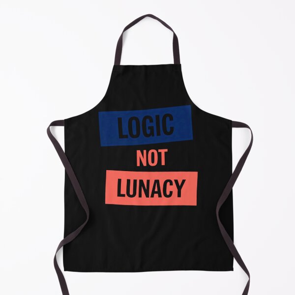 Item preview, Logic Not Lunacy: Bold Political Quote art designed and sold by elynne9.