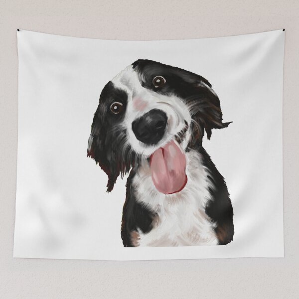 Item preview, Dog painting , pet , doggy, animal , funny  designed and sold by venuszh.