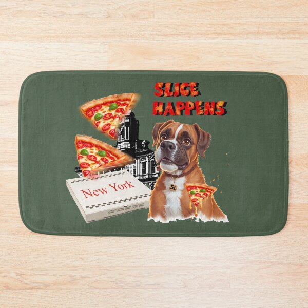 Item preview, Slice Happens - New York City Protest Dog designed and sold by ArtRoyal13.