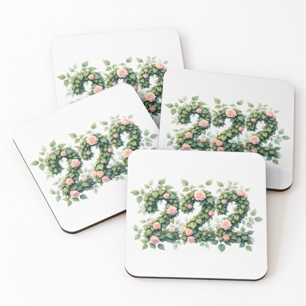 Item preview,  Angel Number 222 – BALANCE with Pink Roses designed and sold by SolaoLab.