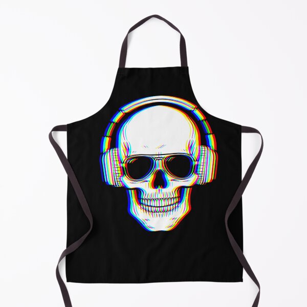 Item preview, Bass Drop Skull – Glitch to the Core designed and sold by Taans-Creation.