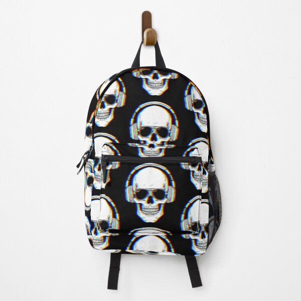 Item preview, Bass Drop Skull – Glitch to the Core designed and sold by Taans-Creation.