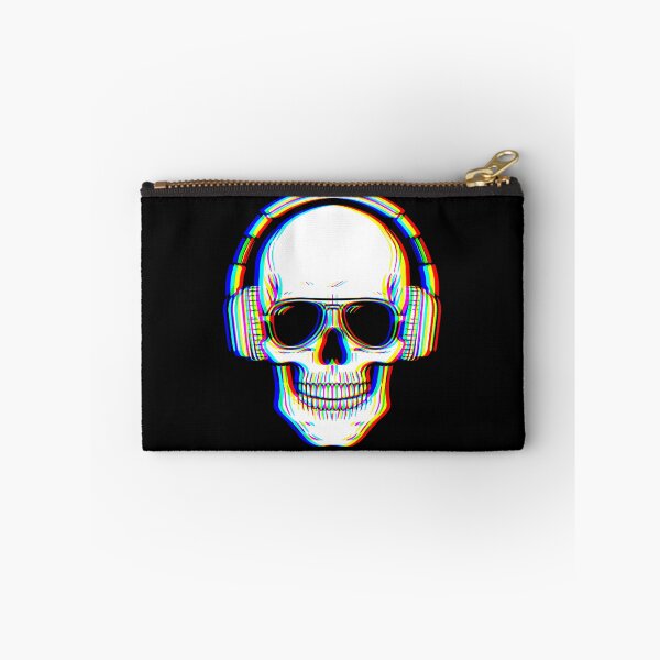 Item preview, Bass Drop Skull – Glitch to the Core designed and sold by Taans-Creation.