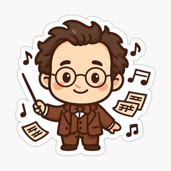 Item preview, Chibi Mahler Conductor designed and sold by Shop2309.