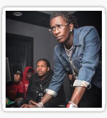 Young Thug Computer Sticker