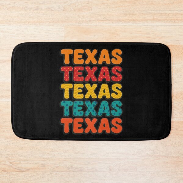 Item preview, Retro Texas Word Art – Colorful Bold State Pride Design designed and sold by Charisma Enigma.