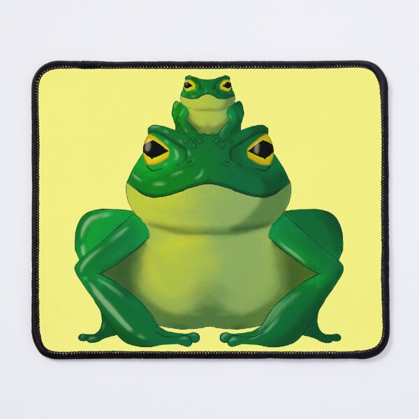 Item preview, Frog with baby designed and sold by DoodleSnake58.
