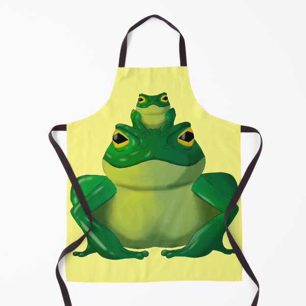 Item preview, Frog with baby designed and sold by DoodleSnake58.