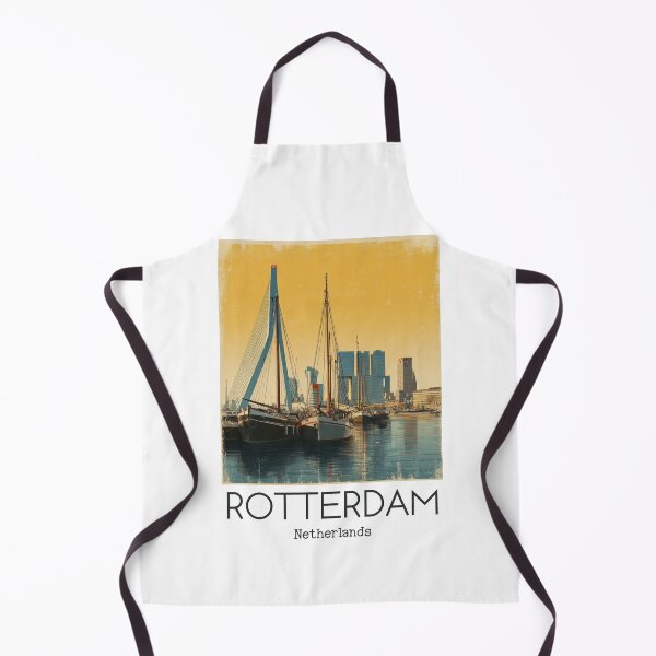 Item preview, A Vintage Illustration of Rotterdam - Netherlands designed and sold by GoodOldVintage.