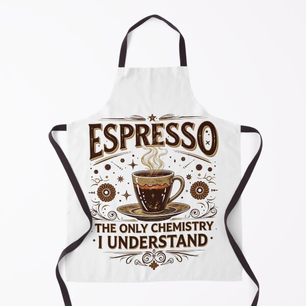 Item preview, Funny Coffee slogan - Espresso The only Chemistry I Understand designed and sold by KLERIKSTORE.
