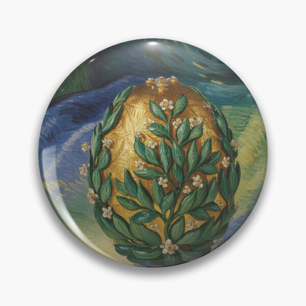 Item preview, A sprig of laurel,a Faberge egg. designed and sold by elegantpaterns.