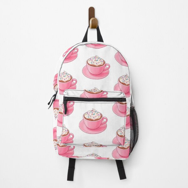 Item preview, Pink Coffee Cup with Cream and Sprinkles | Cute Girly Illustration Pop Art Girly designed and sold by Ojo de Lilith.