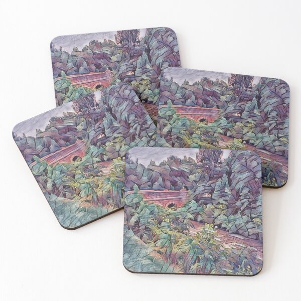 Item preview, Castle Bridge designed and sold by RiverDeeDesigns.