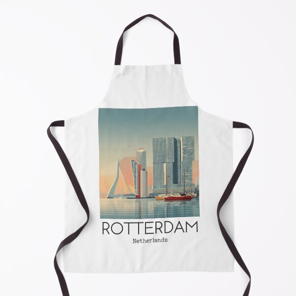 Item preview, A Vintage Illustration of Rotterdam - Netherlands designed and sold by GoodOldVintage.