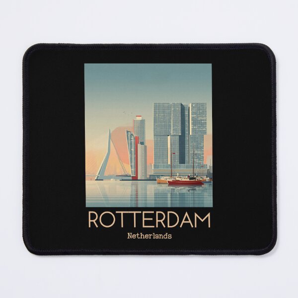 Item preview, A Vintage Illustration of Rotterdam - Netherlands designed and sold by GoodOldVintage.