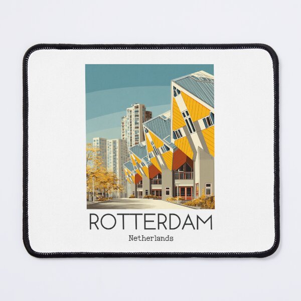 Item preview, A Vintage Illustration of Rotterdam - Netherlands designed and sold by GoodOldVintage.
