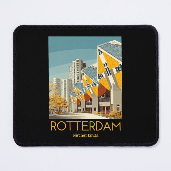 Item preview, A Vintage Illustration of Rotterdam - Netherlands designed and sold by GoodOldVintage.