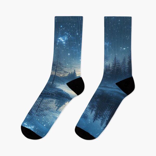 Item preview, Frozen Forest Under the Stars designed and sold by annnnna082983.