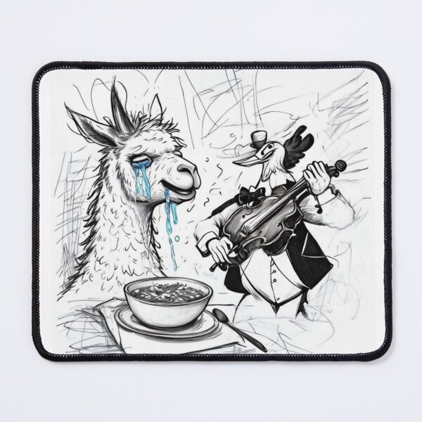 Item preview, Llama Soup Cry Violin Chicken – Viral Drop 2025 Falcon-Frequency Drop-Amalgramation spirit of might designed and sold by Imaginarium of Chaos falcon88 .