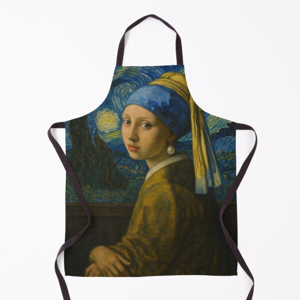 Item preview, Classic Fusion: Mona Lisa, Starry Night & the Pearl Earring designed and sold by M Mariatique.