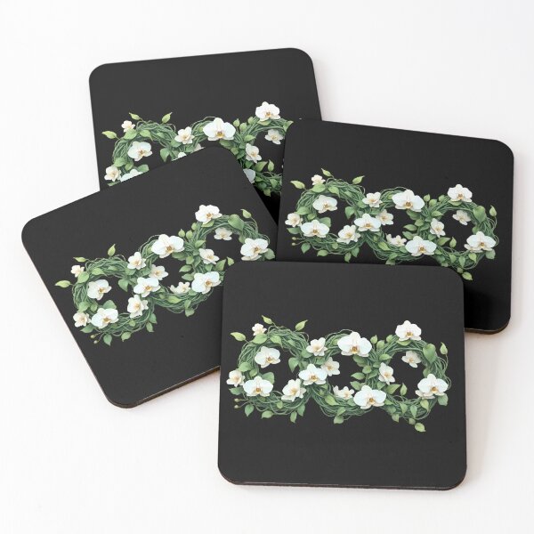 Item preview, Angel Number 000 – BEGIN with White Orchid Flowers designed and sold by SolaoLab.