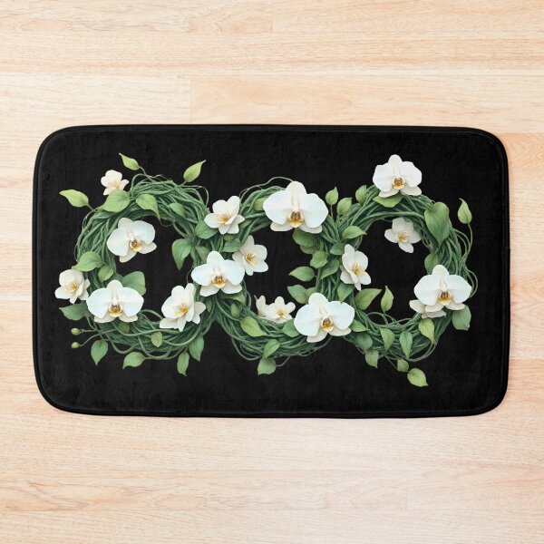 Item preview, Angel Number 000 – BEGIN with White Orchid Flowers designed and sold by SolaoLab.