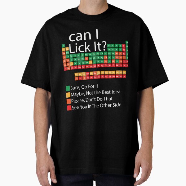 Item preview, Can I Lick It Funny Periodic Table Of Elements Funny designed and sold by Ahmed Aida.
