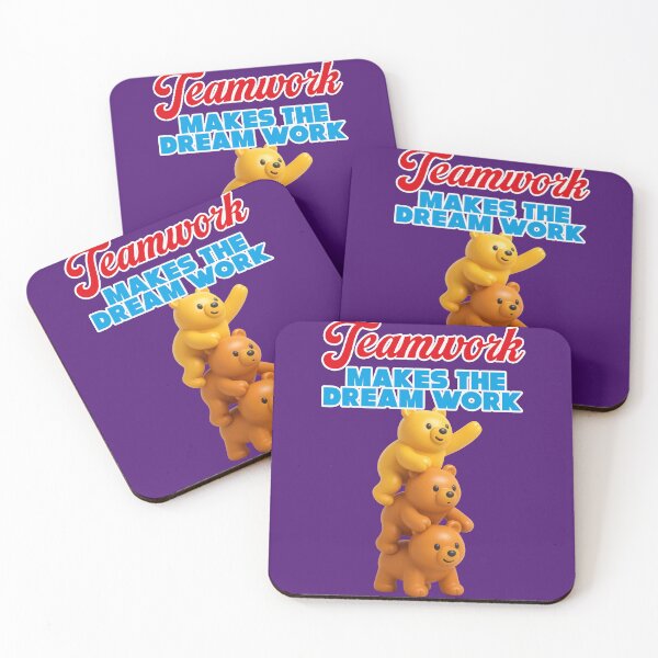 Item preview, Teamwork makes the dream work, motivation  designed and sold by Mauswohn.