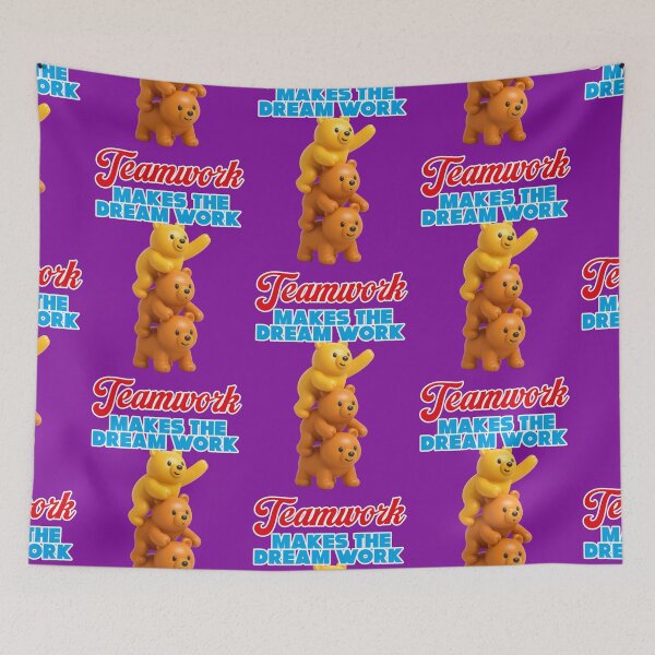 Item preview, Teamwork makes the dream work, motivation  designed and sold by Mauswohn.