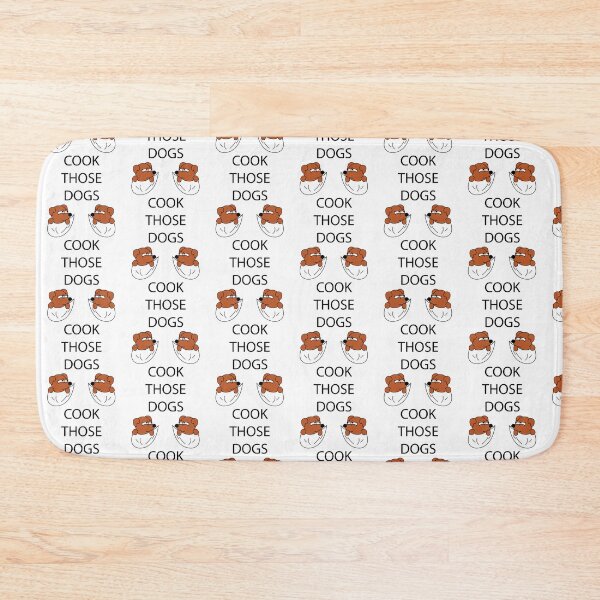 Item preview, Cook those dogs apron designed and sold by cubiclecoma.