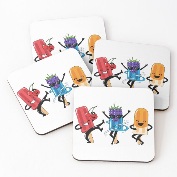 Item preview, Happy Dancing Popsicles designed and sold by unique_print_vibes.