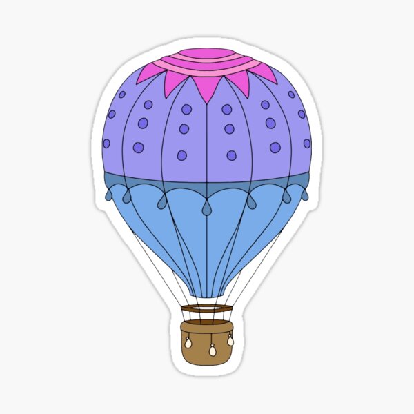 Item preview, Hot Air Balloon (Bisexual) designed and sold by caiconners.