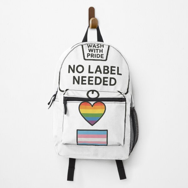 Item preview, No label needed. Wash with pride. designed and sold by ArtwaveEmporium.