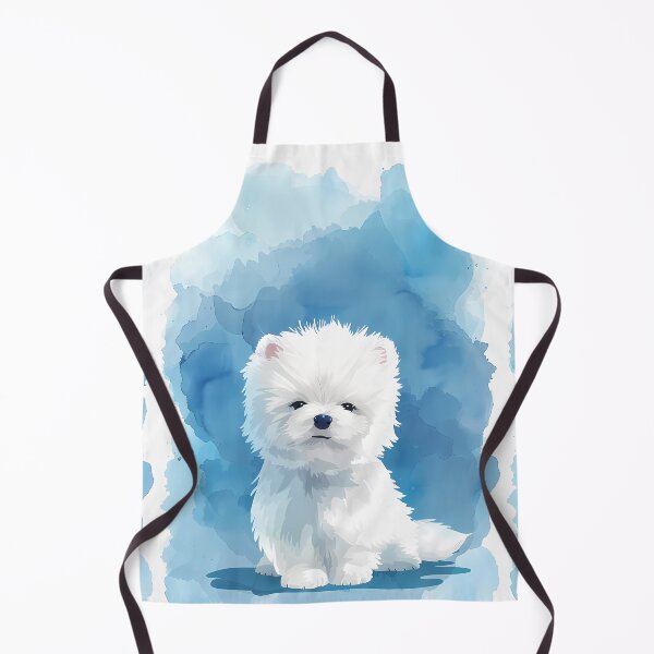 Item preview, Cute White Dog Soft Coat Innocent designed and sold by MidArtForge.