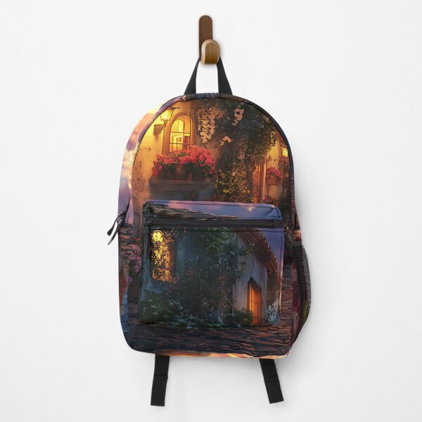 Item preview, A Sunset Stroll in a European Village designed and sold by annnnna082983.