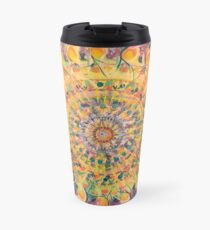 Rainbow Mandala Travel Mug